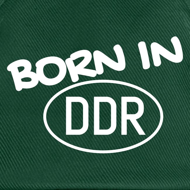 Born in DDR schwarz
