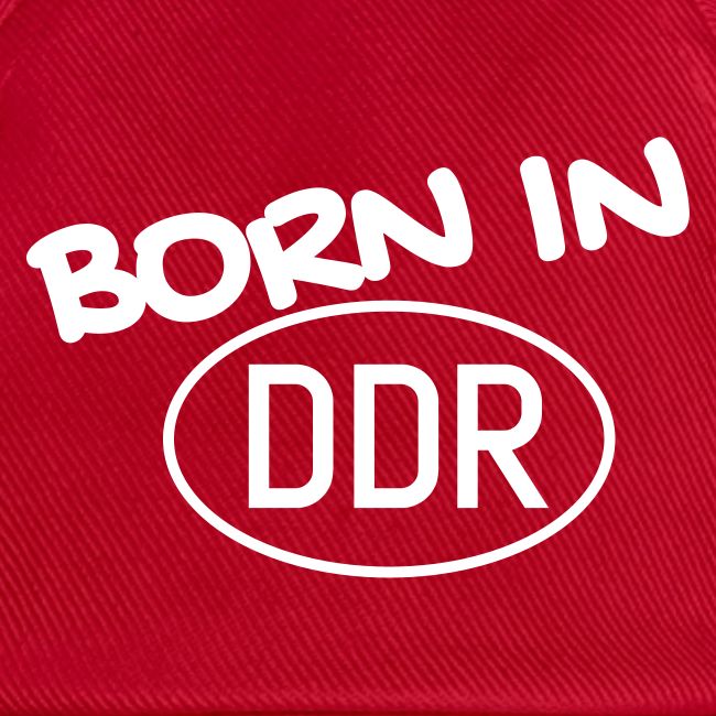 Born in DDR schwarz