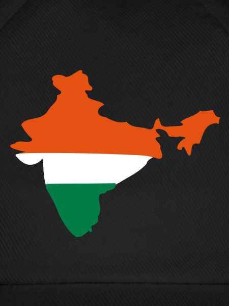 India Map Flag Inde