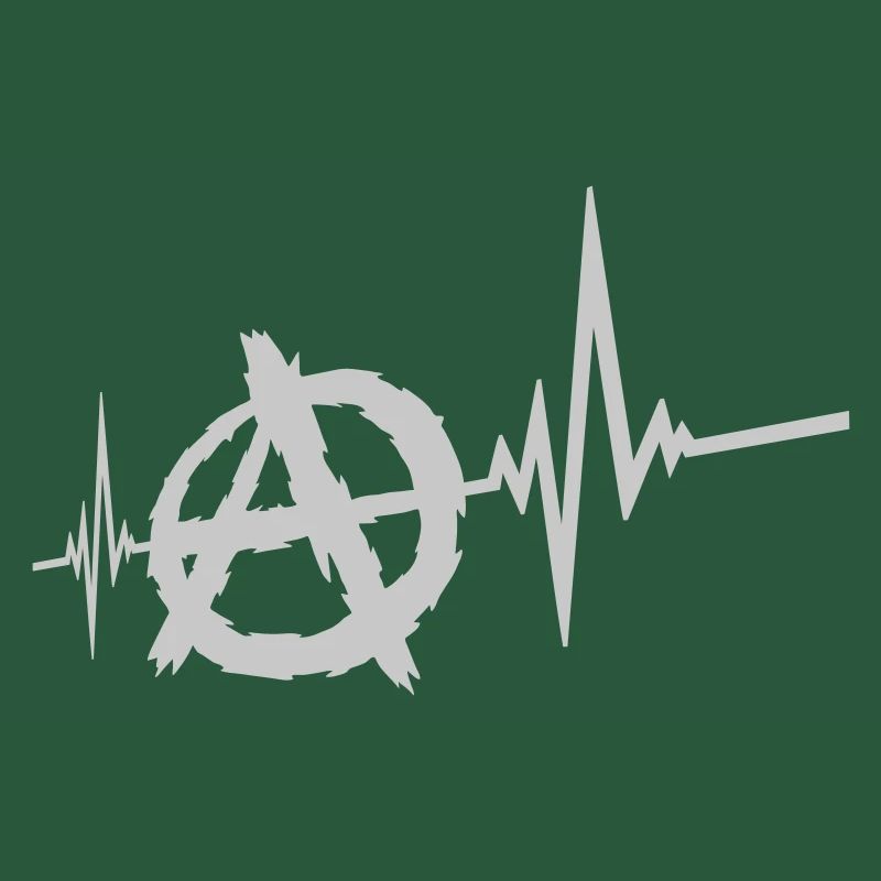 Frequency anarchy symbol logo