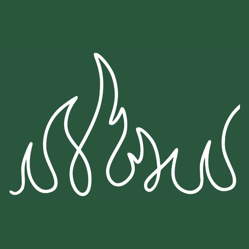 Illustration des Feuers