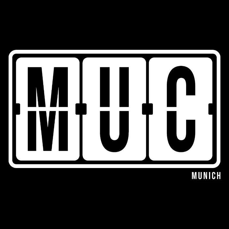 Munich MUC, City Pullover Hoodie Munic