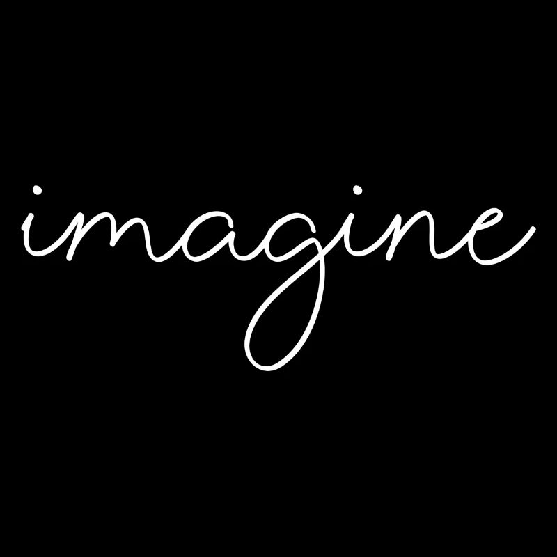 imagine writing saying