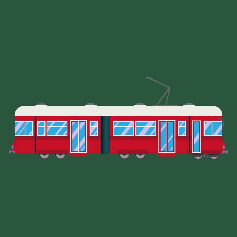 Tram, tramway, train, chemin de fer