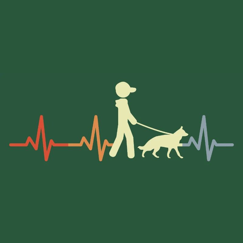 Schäferhund Kardiogramm