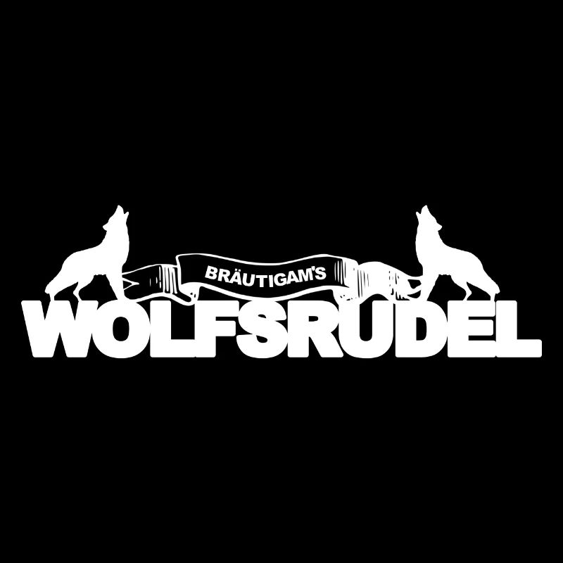 Wolfsrudel Bräutigam Junggesellenabschied Geschenk