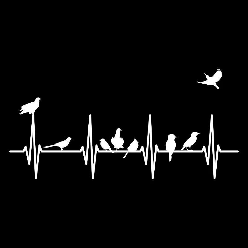 Oiseaux pouls cardiaque ECG Puls