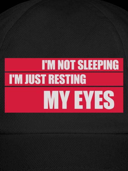 im not sleeping Quote