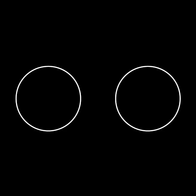 Don't look at my circles, pervert