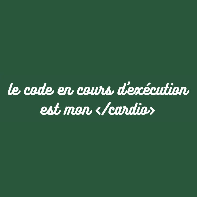 Le code en cours d'exécution est mon