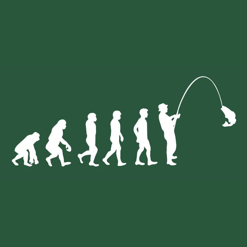 Évolution de l'évolution du pêcheur pêcheur à la ligne