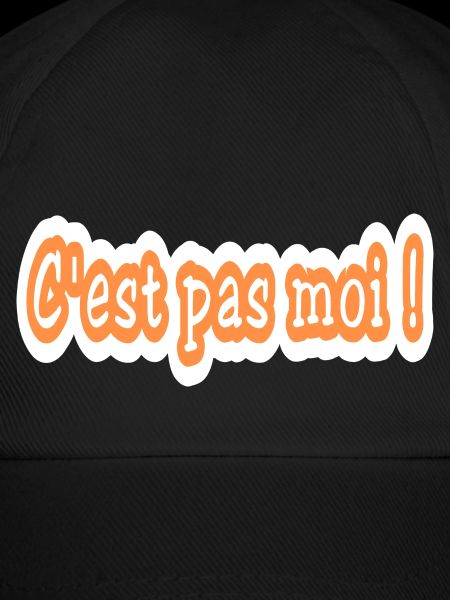 C'est pas moi !