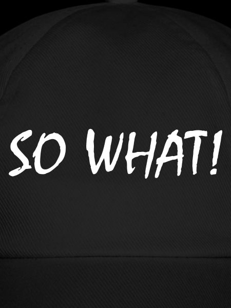 So what