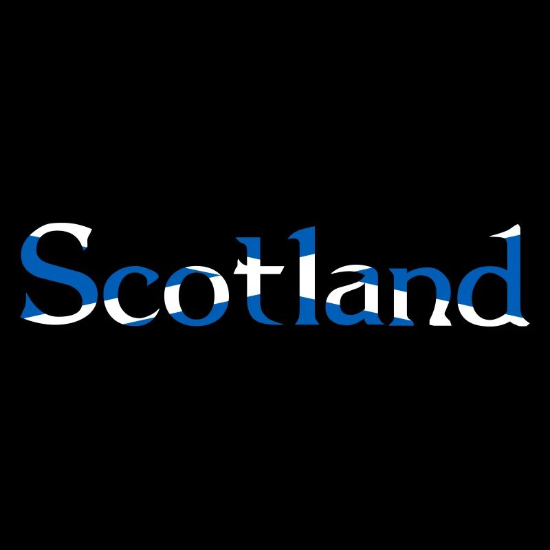 Schottland - Flaggenfarben