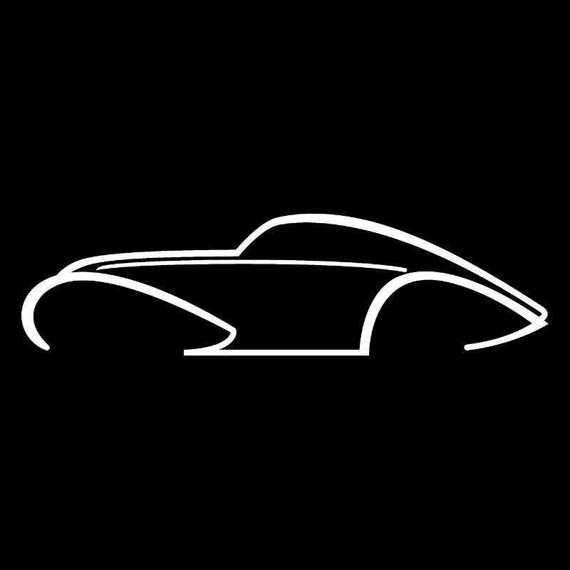 Car-Silhouette | Oldtimer | Streamline | W
