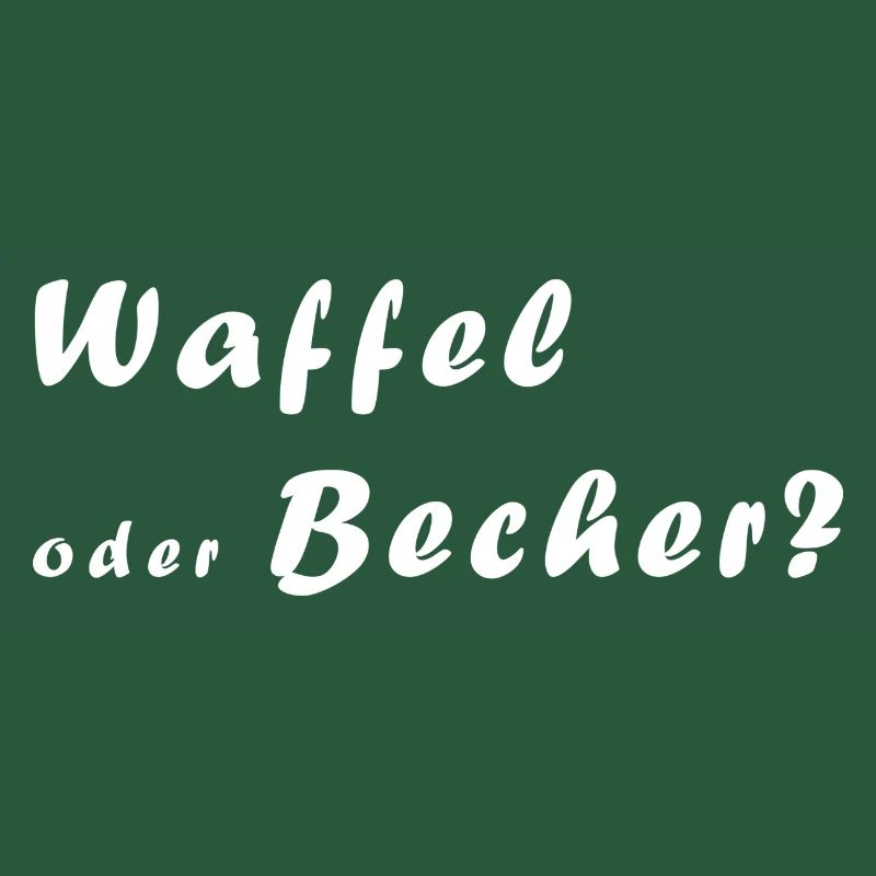 Eisdiele - Waffel oder Becher für's Eis