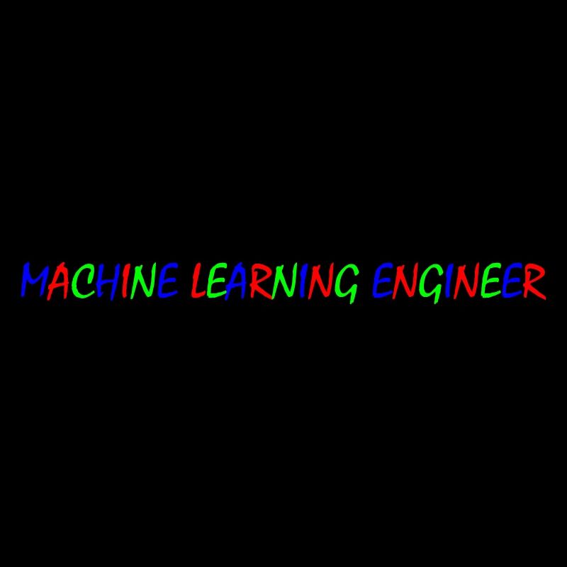 Machine Learning Engineer – Farbliche Typografie