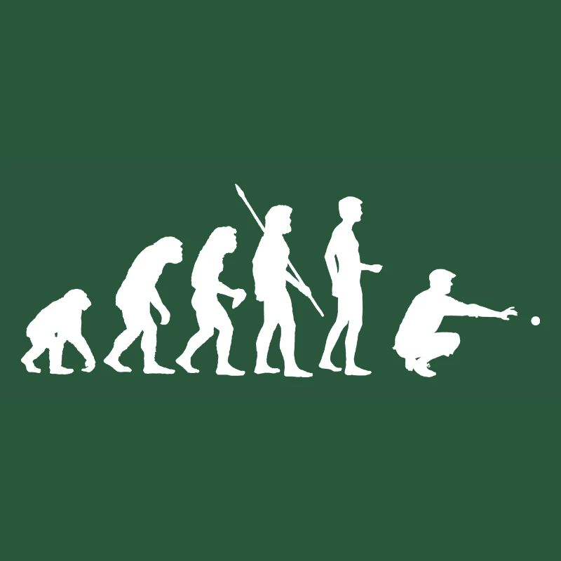 Boule Petanque: Evolution Boulespieler - Geschenk