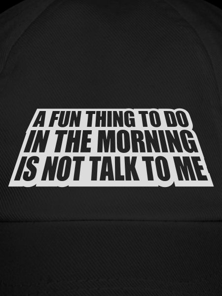 not talk to me