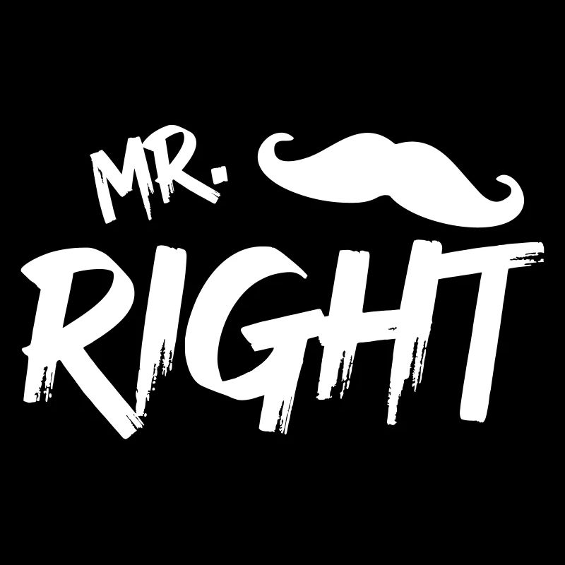 M. droit avec barbe w