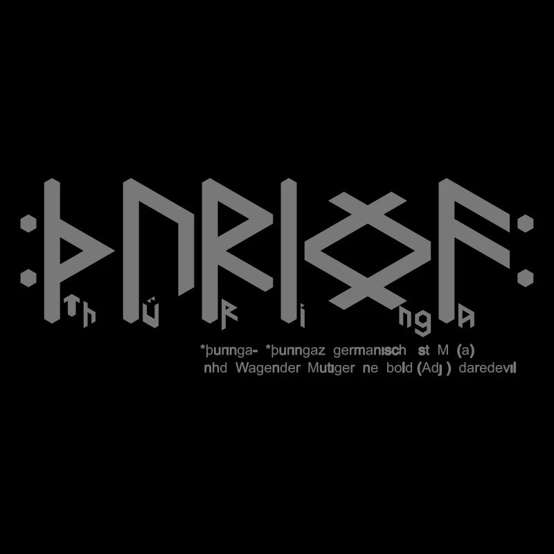 Thüringer "Þuringa" + Info [heathen roots_01]QRF0©