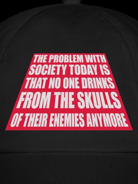 drinks from enemies skulls