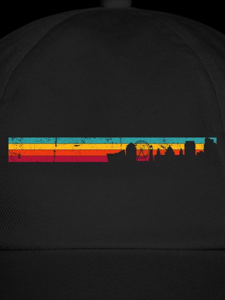 Regenbogen Skyline Silhouette