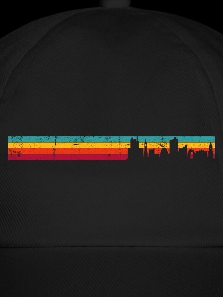 Dämmerung Regenbogen Skyline