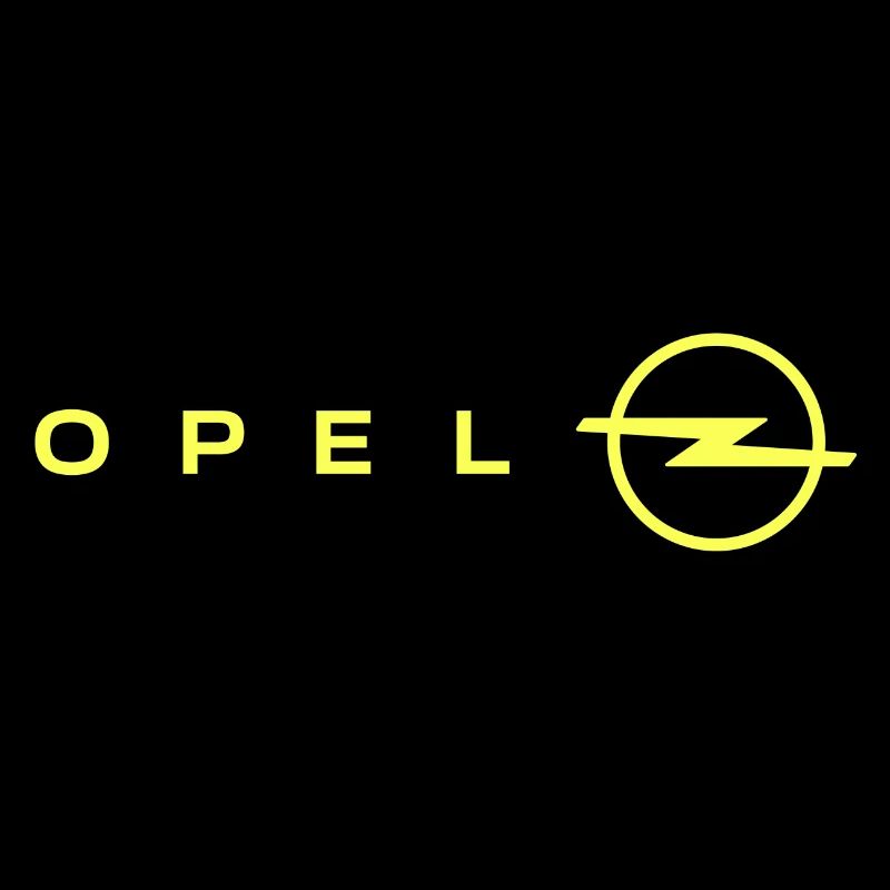 Opel Logo Moderne En Jaune
