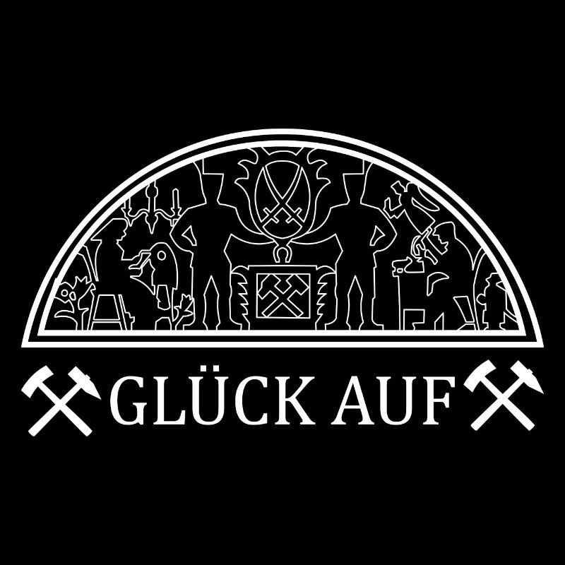 Schwibbogen Glück auf