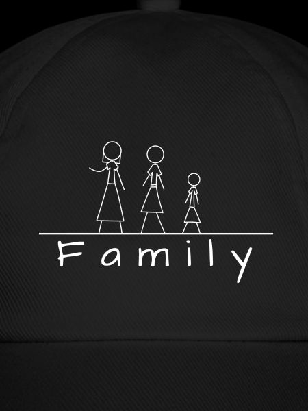 Stick figure family