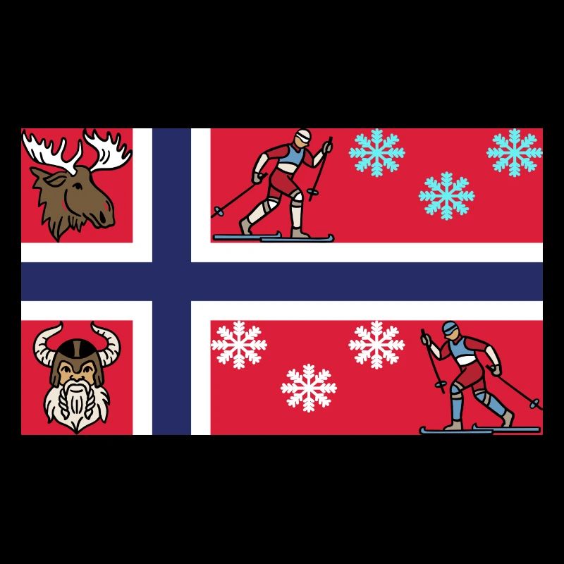 Drapeau de la Norvège