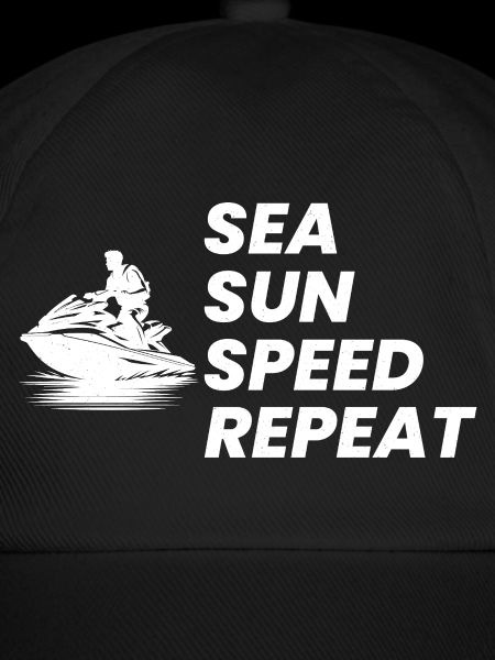 Lustige Jetski-Sommer-Geschwindigkeitswiederholung