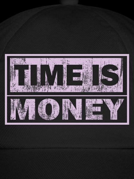 Time is money Neon panel