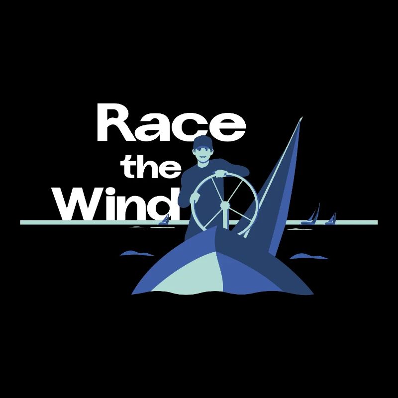 Race the Wind – Regatta Crew Sail Saying