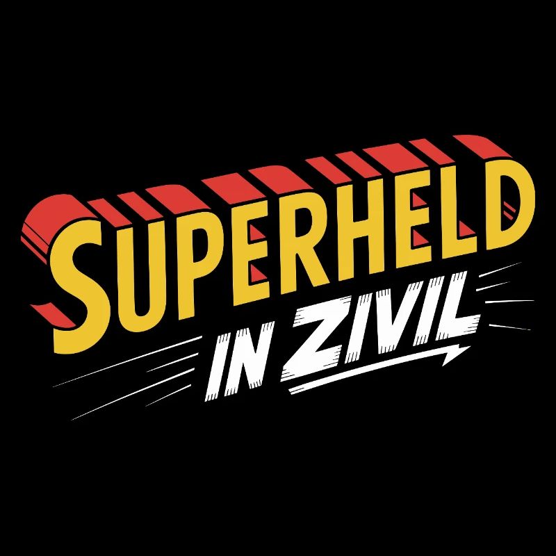 Superheld In Zivil Superhero Superhelden Kostüm