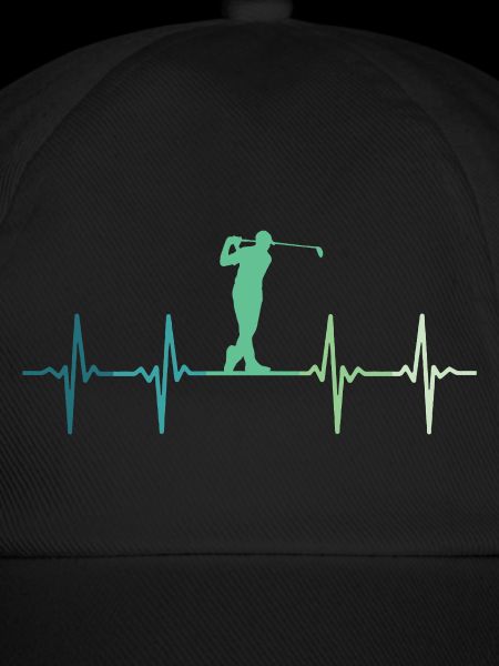 Golf Heartbeat Golfer Golf Gift