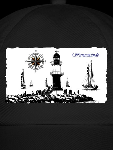 Warnemünde Leuchtturm Kompass Edition