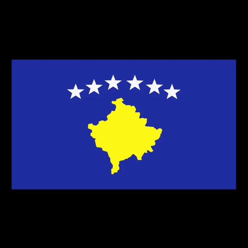 Kosovo Flagge