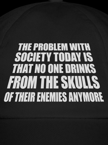 drinks from enemies skulls