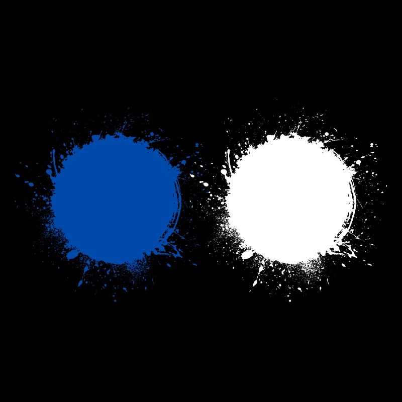 Blue White