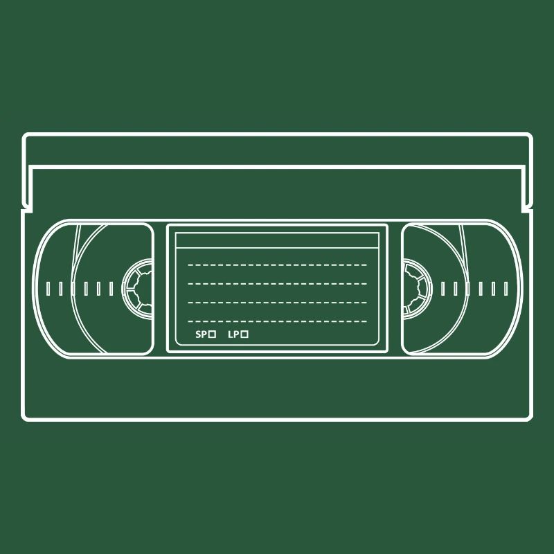 Videocassette VHS Retro Gift