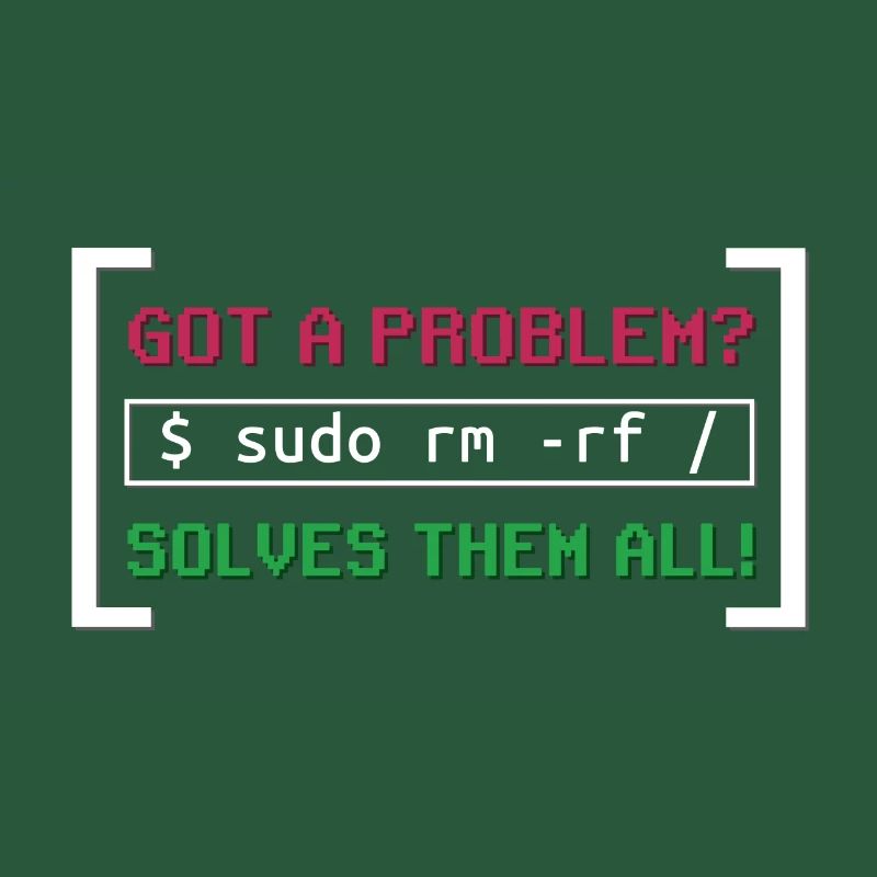 Typische Unix Softwareentwickler Problembehandlung