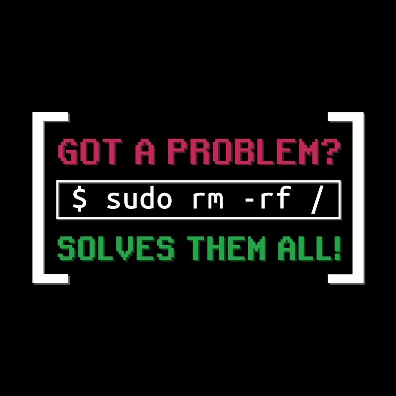 Typische Unix Softwareentwickler Problembehandlung