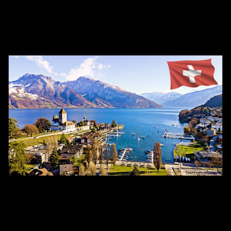 Spiez, Schweiz.