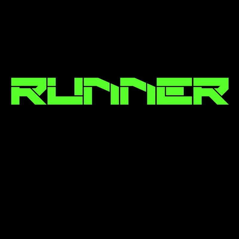 Runner - runner in green