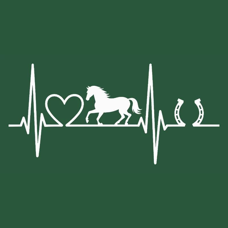 Pferd Silhouette