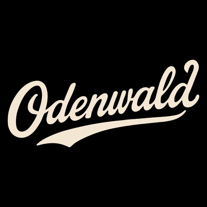 Odenwald Schriftzug Retro