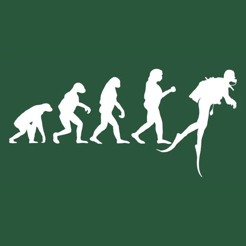 Plongée Evolution Plongeur Plongée Eau Drôle