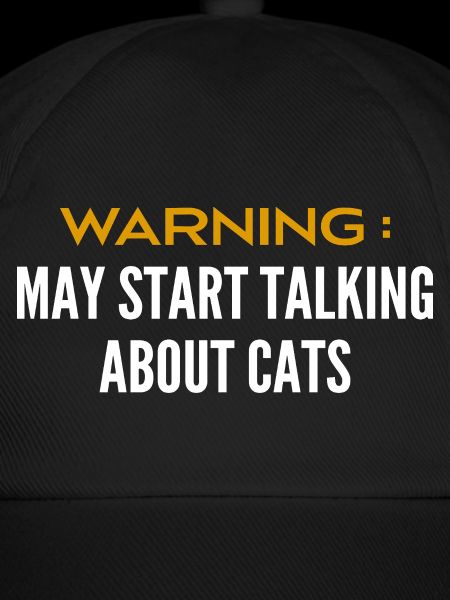 Attention peut parler de chats